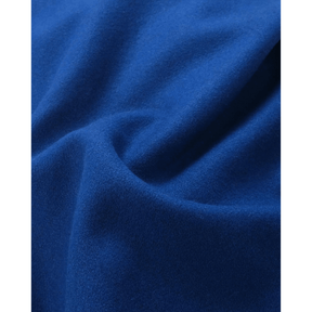 Blue Varsity Jacket with Brown Leather Sleeves - Buy at thealphaapparel